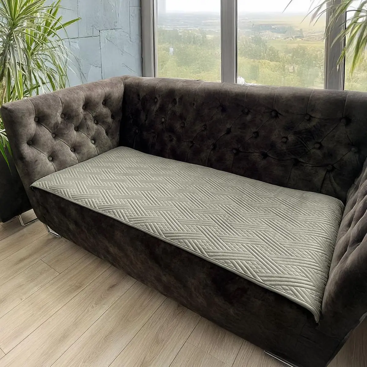 Флекери сет 3/1 fabbygo Gray
