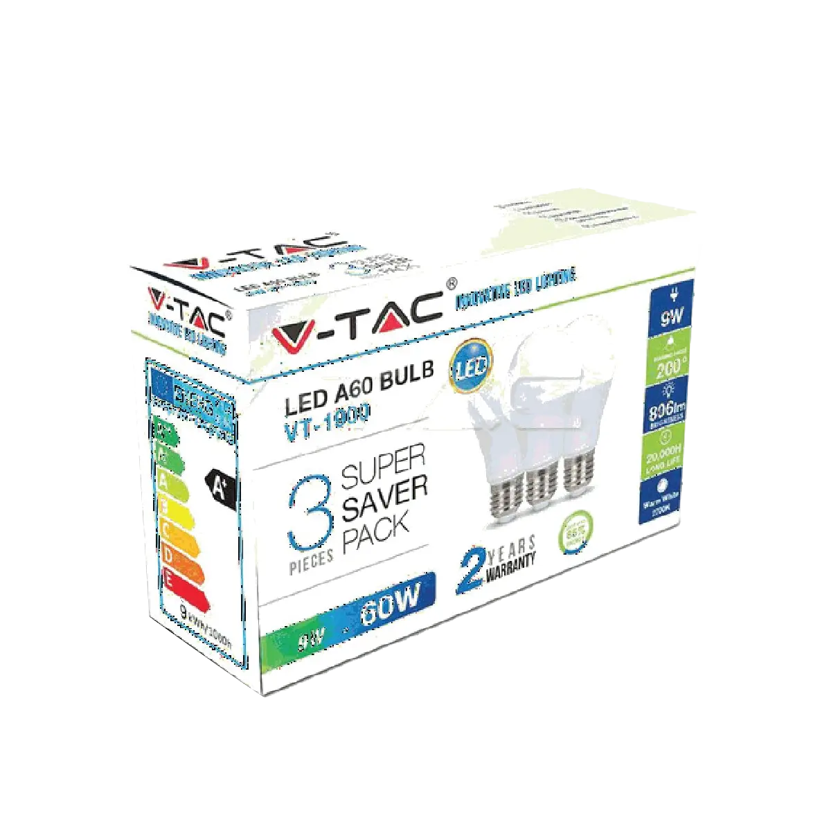 Лед сијалица 8.5V E27 3/PAK.A6