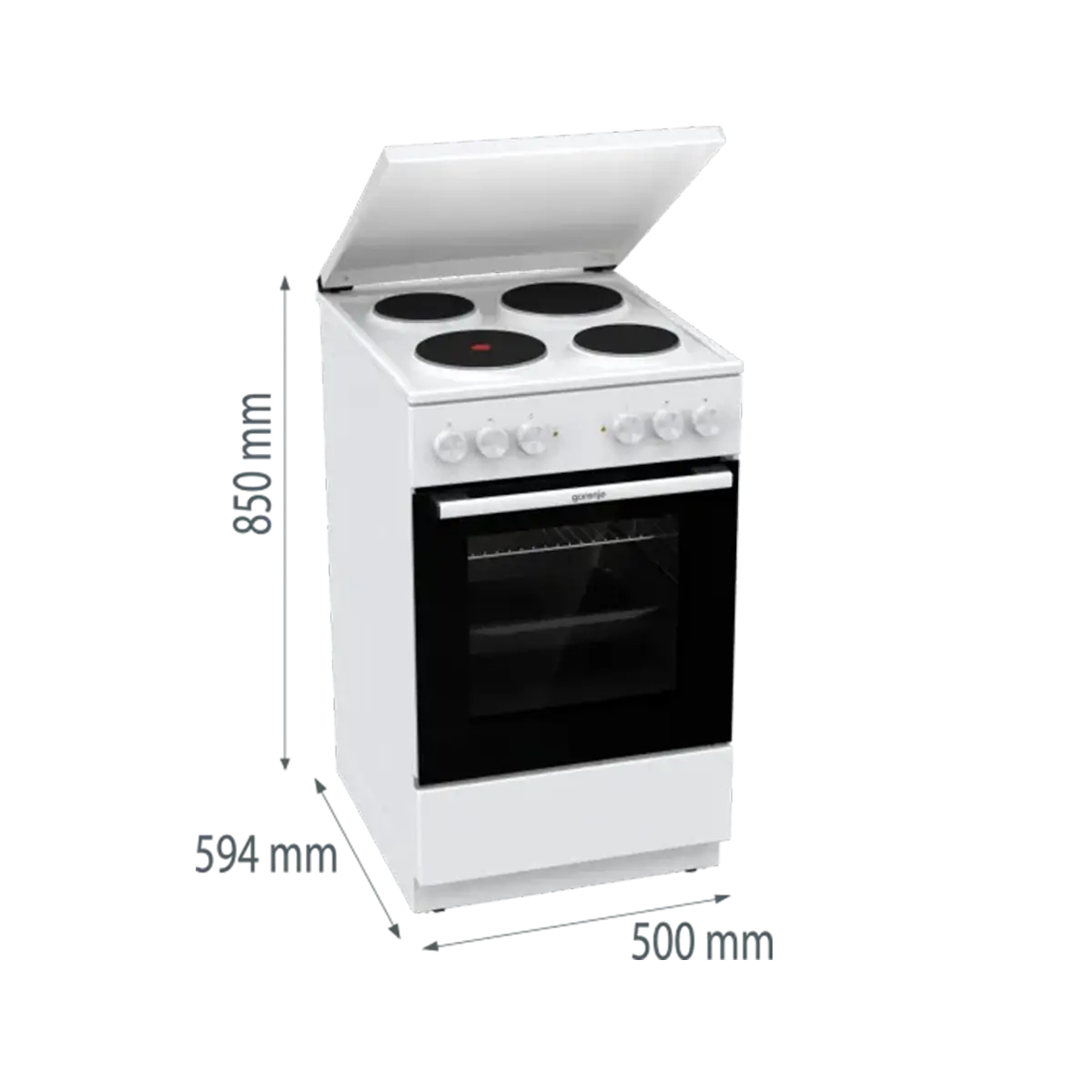 Шпорет GORENJE GE5A23WH thumb 3
