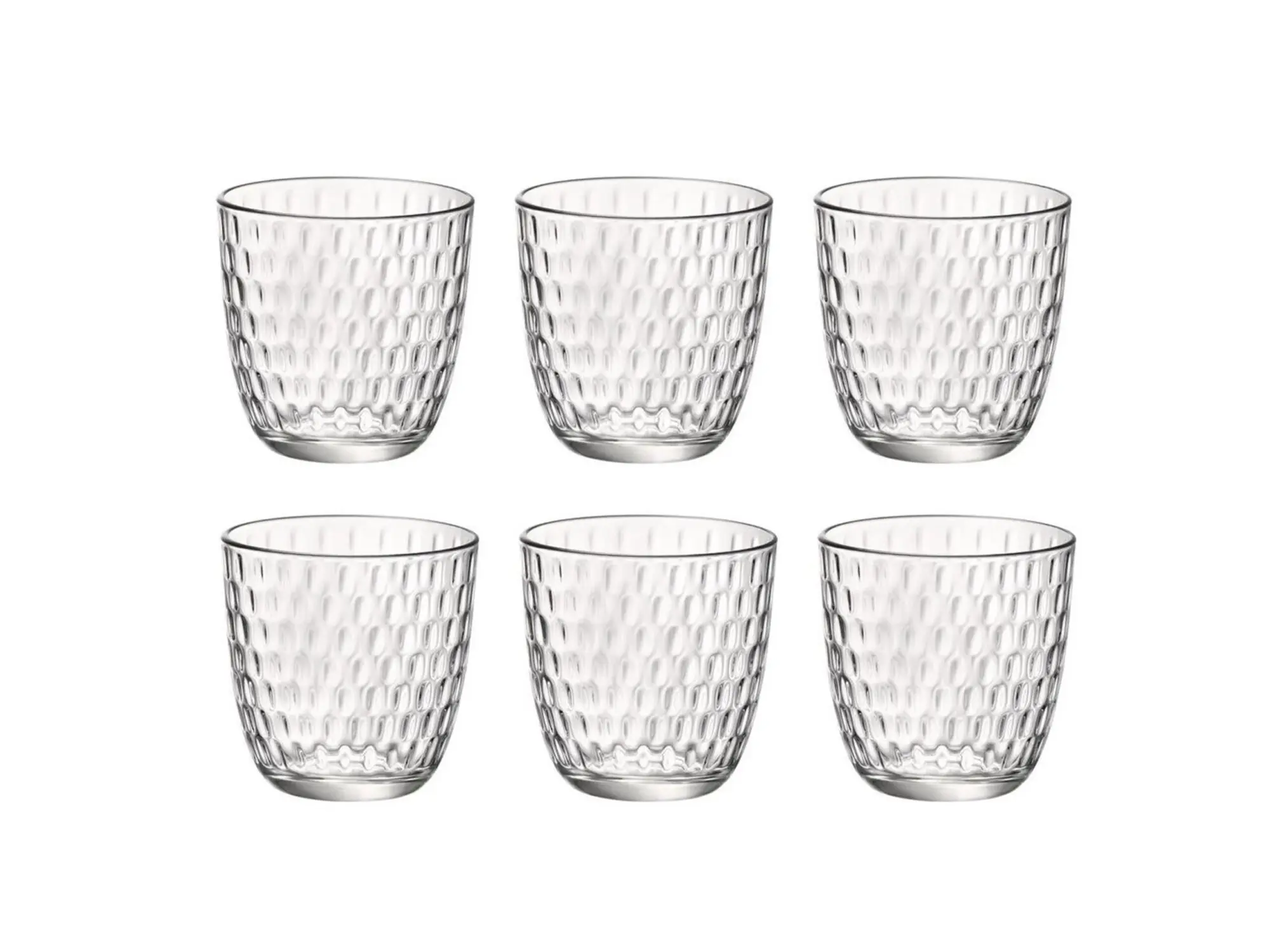 Сет чаши 1/6 Bormioli Slot 290ml