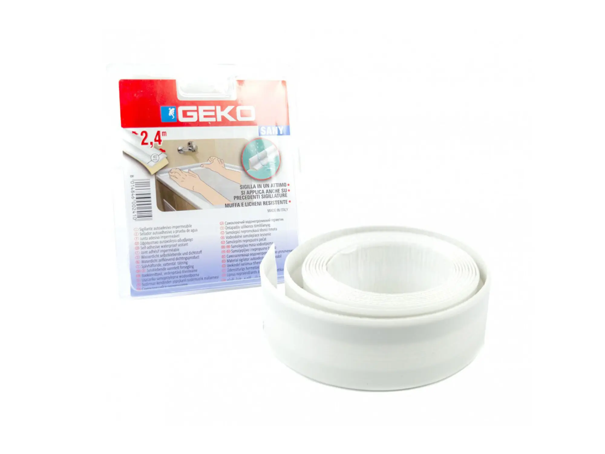 Трака Geko Sany Бела 40mm x 2.4m