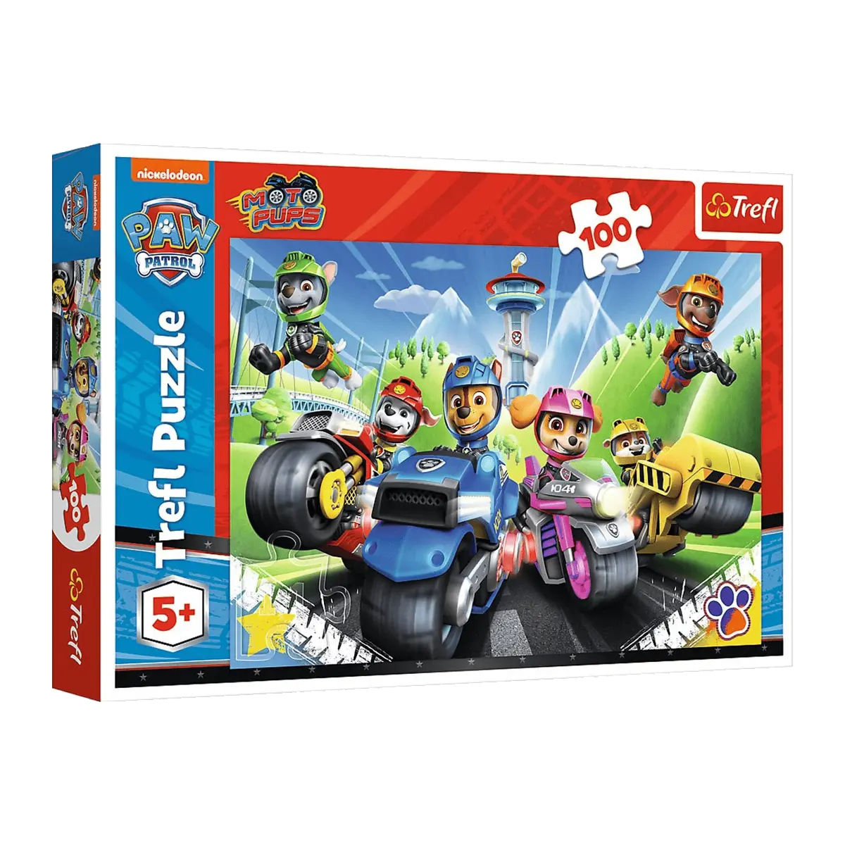 Сложувалка 100 парчиња Paw Patrol