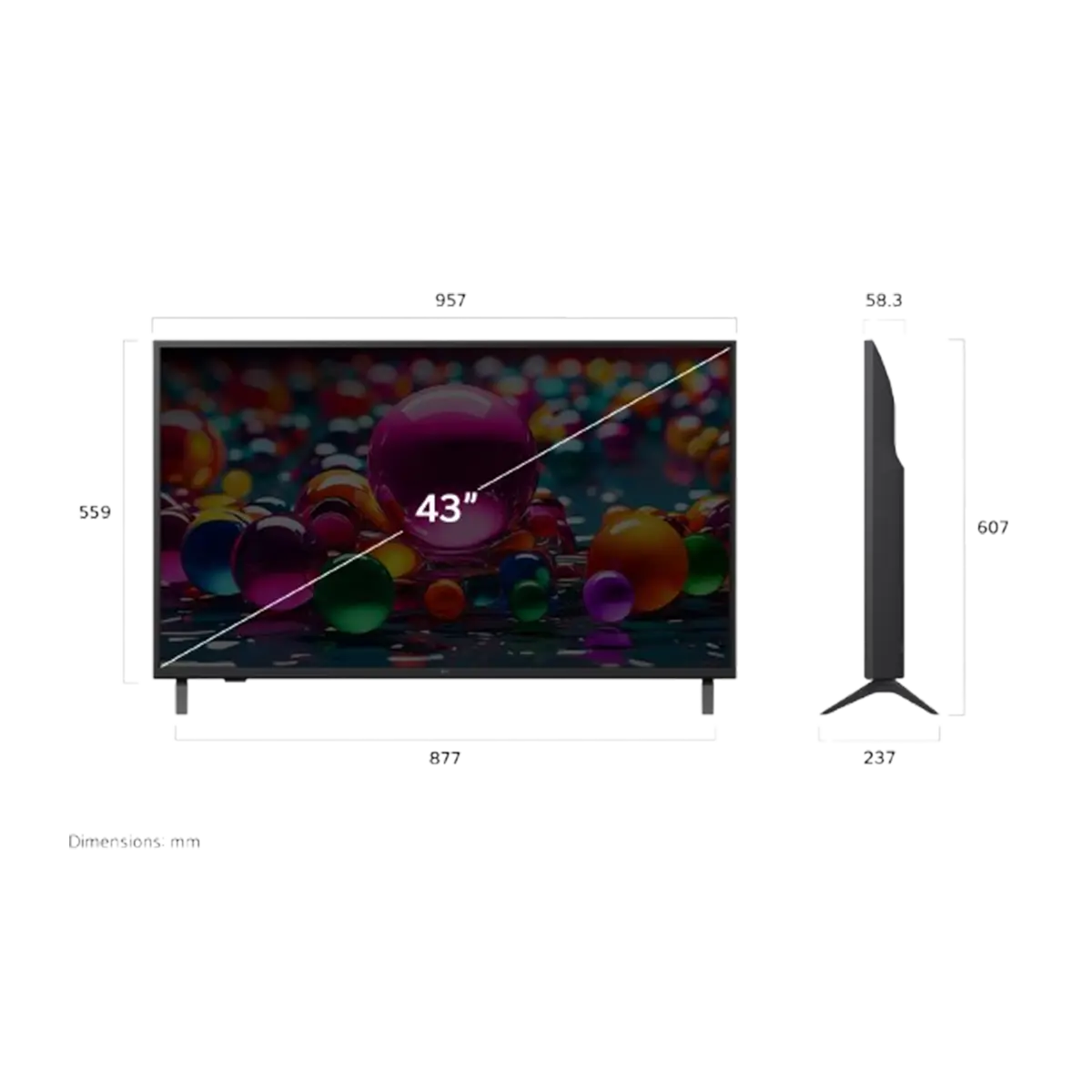 TV UHD LG 43 UA75006 LA thumb 2